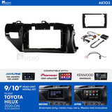 Aerpro AKTO3 9/10 Inch install kit to suit Toyota hilux 2020+