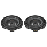 MATCH UP W8BMW-S - 8" PnP Under Seat Flat Subwoofer Pair - OEM BMW REPLACMENT| 2Ω
