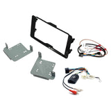 AERPRO FP8349K INSTALL KIT TO SUIT MITSUBISHI TRITON MQ, MR GLOSS BLACK