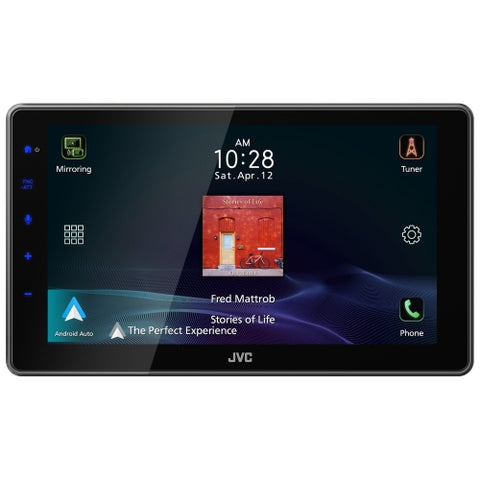 JVC KW-Z900W Digital Media Receiver - 9" HD Floating Screen