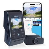 Vueroid S1-4K Infinite Front and Rear 2 Channel Dash Cam (With Optional 3rd Channel)