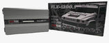 ZEROFLEX FLX-1200.1 1200WRMS MONO AMPLIFIER WITH BASS REMOTE