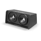 JL AUDIO BASS-WEDGE LOADED DUAL 12" 600W PORTED SUBWOOFER ENCLOSURE