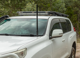 AERPRO APVCBB15 BONNET MOUNT UHF ANTENNA BRACKET TO SUIT TOYOTA PRADO 150 SERIES 2009 - 2024