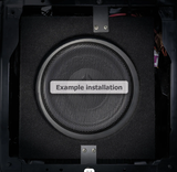HELIX IK EC10.1-DVC2 - 10" 300W RMS Sealed Subwoofer Box For VW T5, T6, T6.1 | 2x2Ω
