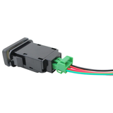 WESTEC HORIZONTAL MOMENTARY LED SWITCH TO SUIT BIG TOYOTA - AUX BATTERY