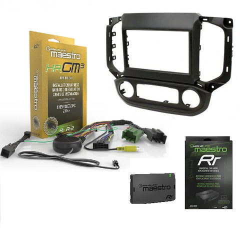IDATALINK MAESTRO TO SUIT HOLDEN COLORADO, Z71, Trailblazer LTZ PREMIUM INSTALLATION KIT