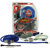 DNA AK44 4 GAUGE 4 CH AMPLIFIER POWER KIT