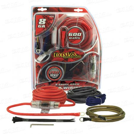 DNA Audio AK80 8g Power Cable Kit