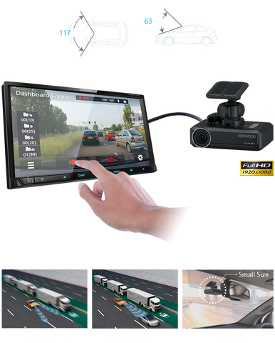 KENWOOD DRV-N520 DASH CAM with Built-In A.D.A.S. – Malaga Car Audio