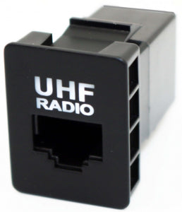 UHF RJ45 FACTORY FIT MICROPHONE SOCKET - TO SUIT SMALL TOYOTA