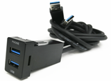 FACTORY FIT DUAL USB 3.0 TO SUIT SMALL TOYOTA
